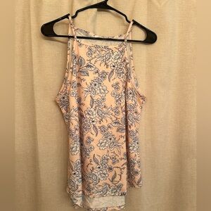 Woman’s Pink Floral Tank